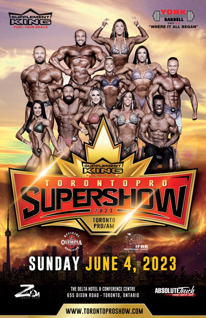 2023 Toronto Pro SuperShow wheelchairbodybuilding